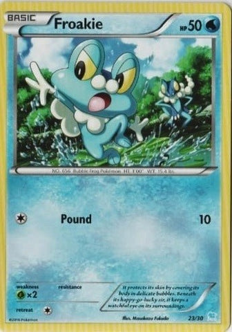 Froakie (23/30) [XY: Trainer Kit 3 - Suicune] - The Mythic Store | 24h Order Processing