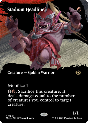 Stadium Headliner (Borderless) [Tarkir: Dragonstorm] - The Mythic Store | 24h Order Processing