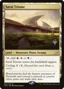 Savai Triome (Promo Pack) [Ikoria: Lair of Behemoths Promos] - The Mythic Store | 24h Order Processing