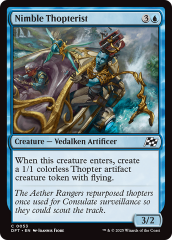 Nimble Thopterist [Aetherdrift] - The Mythic Store | 24h Order Processing