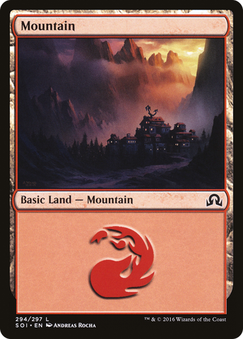 Mountain (294) [Shadows over Innistrad] - The Mythic Store | 24h Order Processing