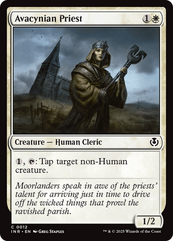 Avacynian Priest [Innistrad Remastered] - The Mythic Store | 24h Order Processing