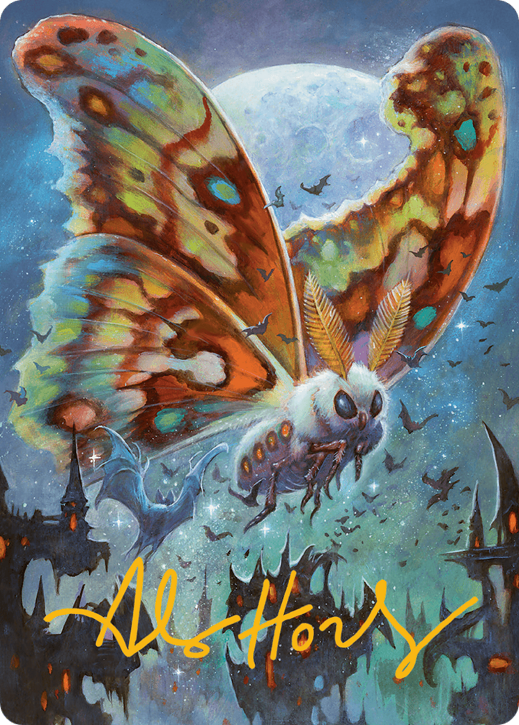 Luminous Broodmoth Art Card (Gold-Stamped Signature) [Bloomburrow Art Series] - The Mythic Store | 24h Order Processing