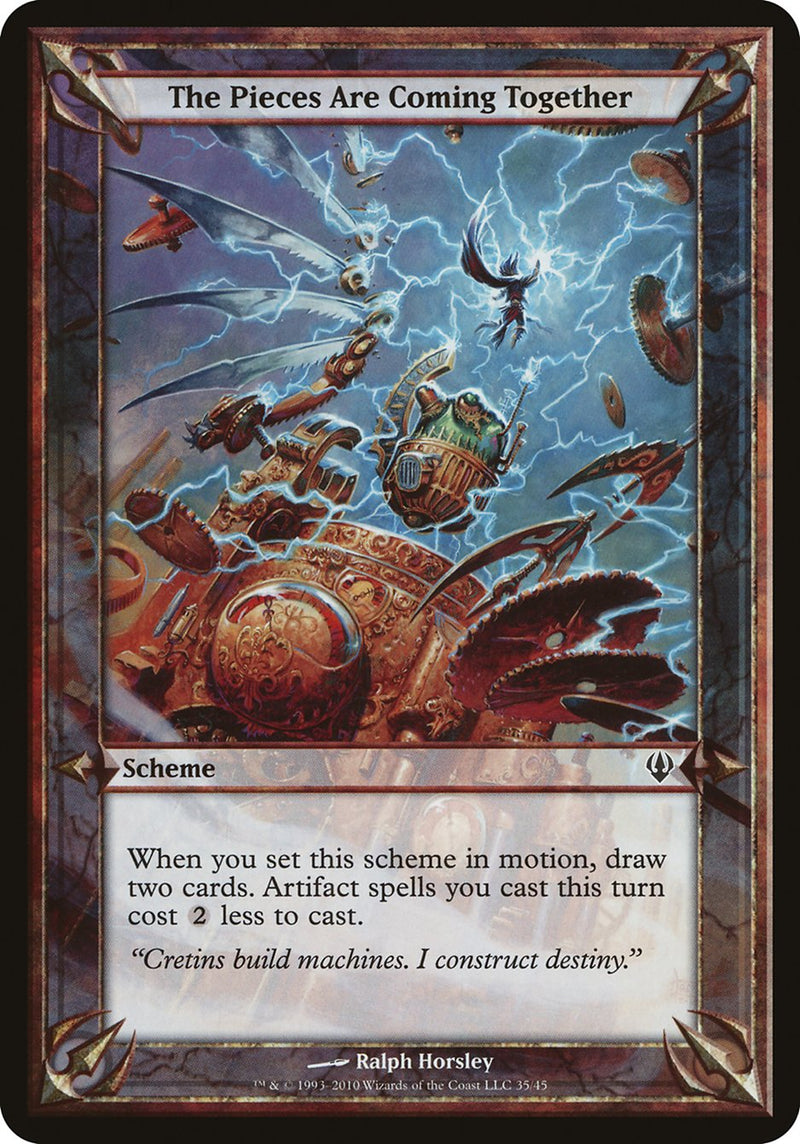 The Pieces Are Coming Together (Schemes) [Archenemy Schemes] - The Mythic Store | 24h Order Processing