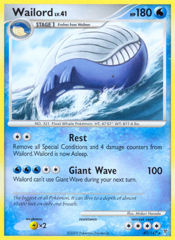 Wailord (47/147) [Platinum: Supreme Victors] - The Mythic Store | 24h Order Processing