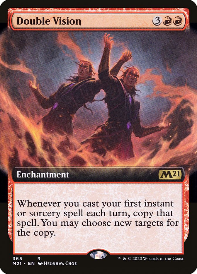 Double Vision (Extended Art) [Core Set 2021] - The Mythic Store | 24h Order Processing