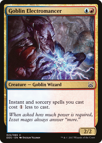 Goblin Electromancer [Duel Decks: Mind vs. Might] - The Mythic Store | 24h Order Processing