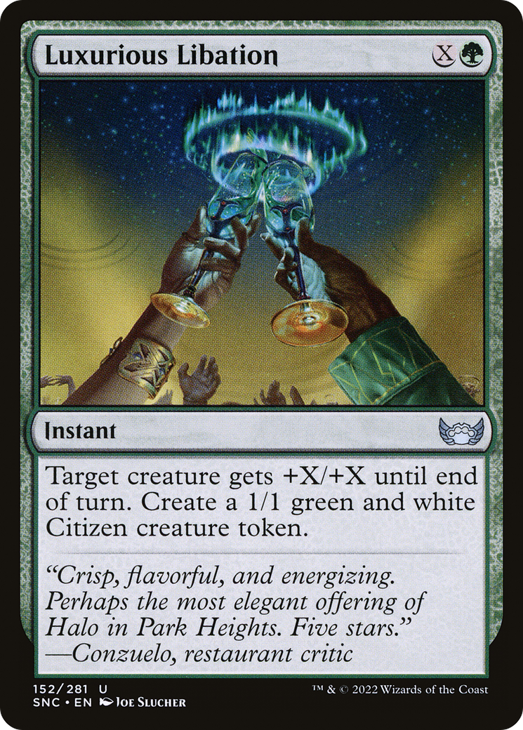 Luxurious Libation [Streets of New Capenna] - The Mythic Store | 24h Order Processing