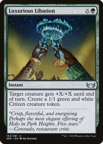 Luxurious Libation [Streets of New Capenna] - The Mythic Store | 24h Order Processing