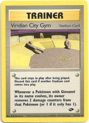 Viridian City Gym (123/132) [Gym Challenge Unlimited] - The Mythic Store | 24h Order Processing
