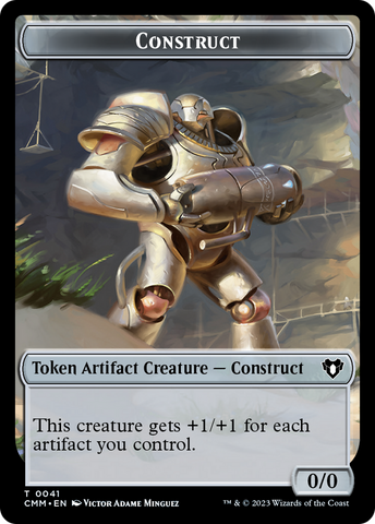Construct Token (41) [Commander Masters Tokens] - The Mythic Store | 24h Order Processing