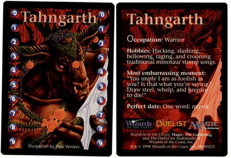 Tahngarth Life Counter Token [Media Promos] - The Mythic Store | 24h Order Processing