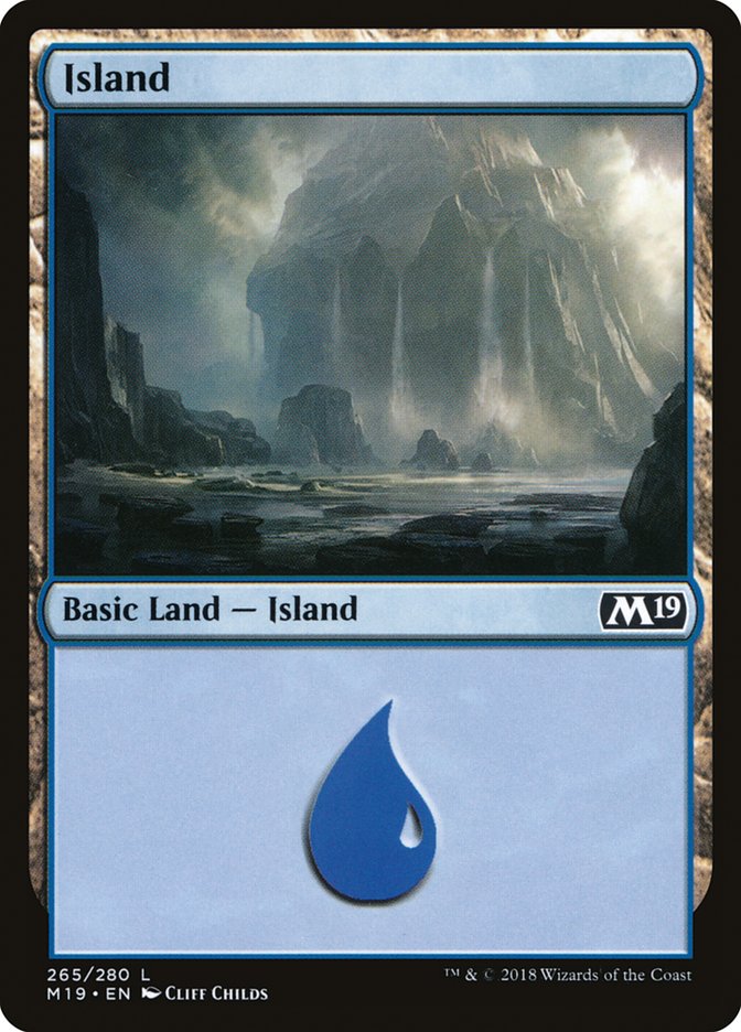 Island (265) [Core Set 2019] - The Mythic Store | 24h Order Processing