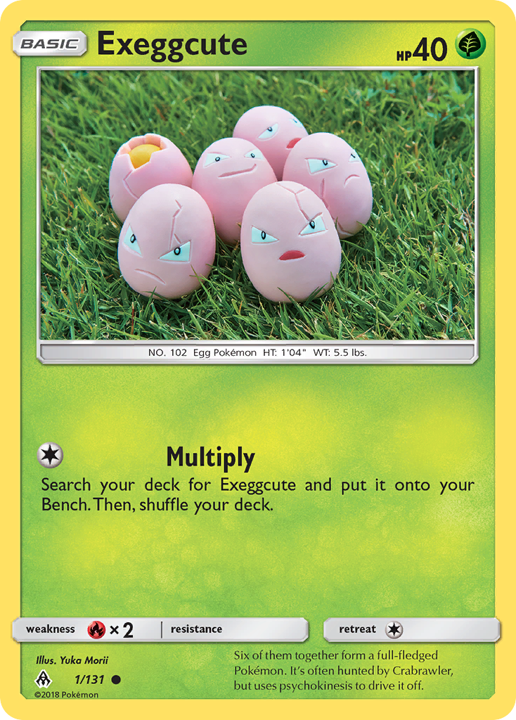 Exeggcute (1/131) [Sun & Moon: Forbidden Light] - The Mythic Store | 24h Order Processing
