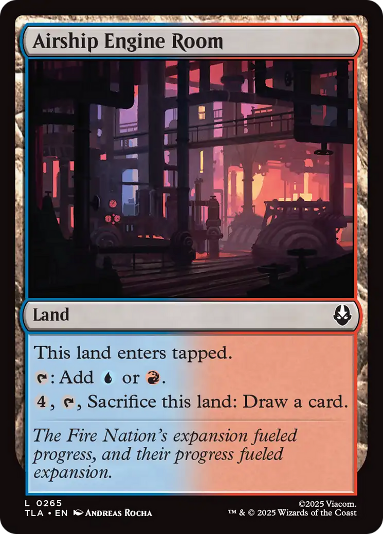 Airship Engine Room [Avatar: The Last Airbender] - The Mythic Store | 24h Order Processing