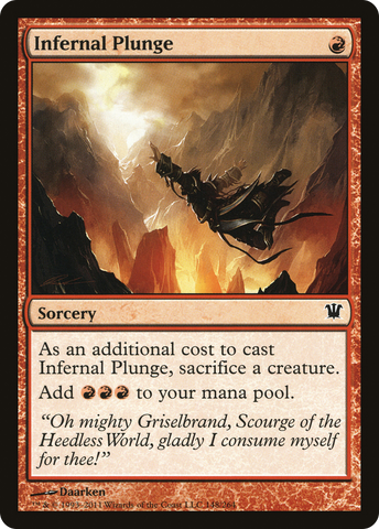 Infernal Plunge [Innistrad] - The Mythic Store | 24h Order Processing