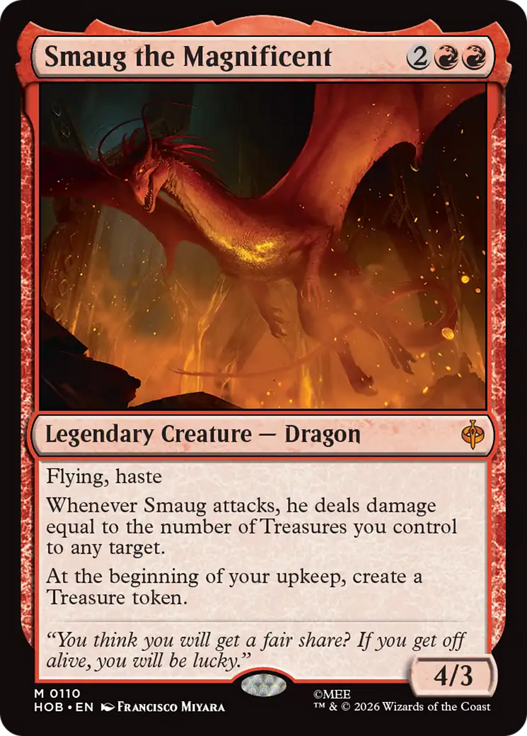 Smaug the Magnificent [The Hobbit] - The Mythic Store | 24h Order Processing