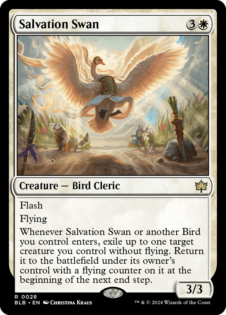 Salvation Swan [Bloomburrow] - The Mythic Store | 24h Order Processing