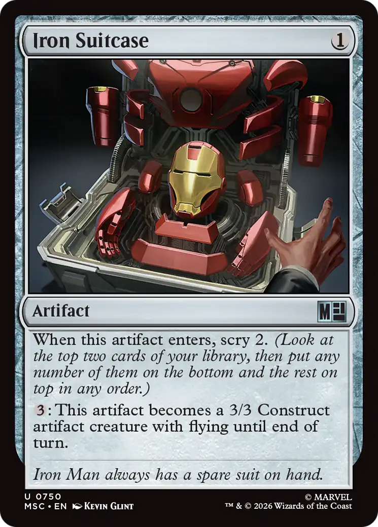 Iron Suitcase [Marvel Super Heroes Commander] - The Mythic Store | 24h Order Processing