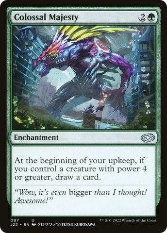 Colossal Majesty [Jumpstart 2022] - The Mythic Store | 24h Order Processing