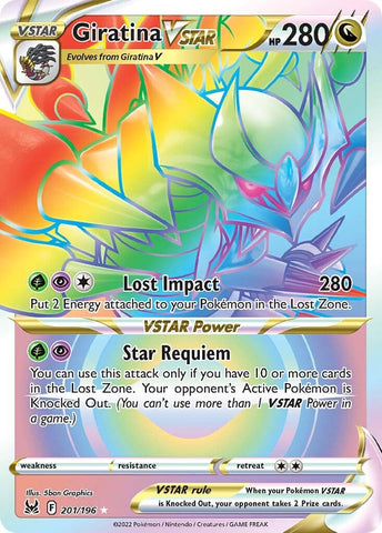 Giratina VSTAR (201/196) [Sword & Shield: Lost Origin] - The Mythic Store | 24h Order Processing