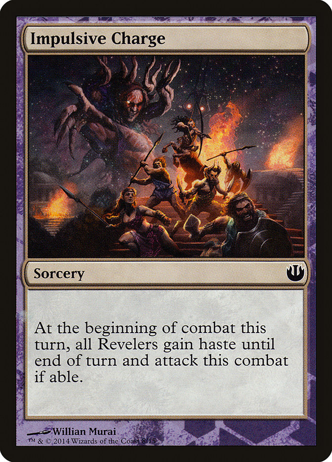 Impulsive Charge [Journey into Nyx Defeat a God] - The Mythic Store | 24h Order Processing