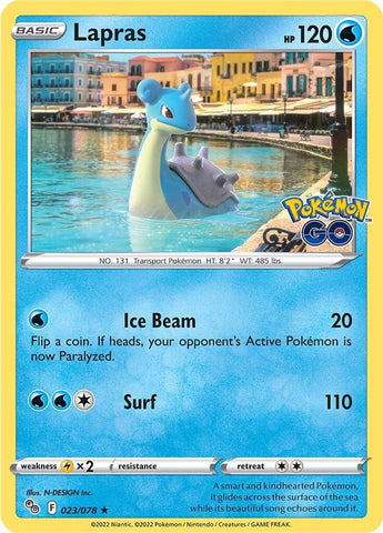 Lapras (023/078) [Pokémon GO] - The Mythic Store | 24h Order Processing