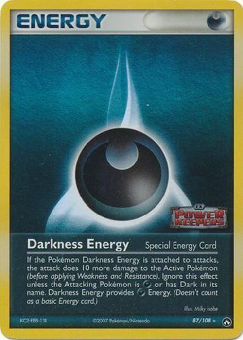 Darkness Energy (87/108) (Stamped) [EX: Power Keepers] - The Mythic Store | 24h Order Processing