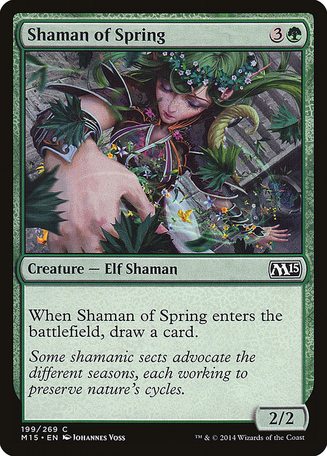 Shaman of Spring [Magic 2015] - The Mythic Store | 24h Order Processing