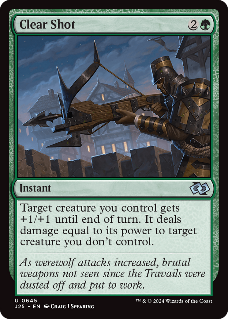 Clear Shot [Foundations Jumpstart] - The Mythic Store | 24h Order Processing