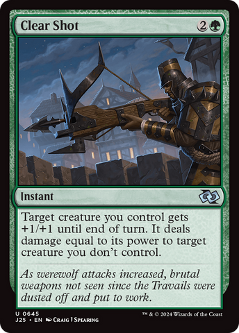 Clear Shot [Foundations Jumpstart] - The Mythic Store | 24h Order Processing