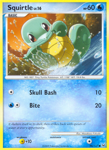 Squirtle (96/127) [Platinum: Base Set] - The Mythic Store | 24h Order Processing