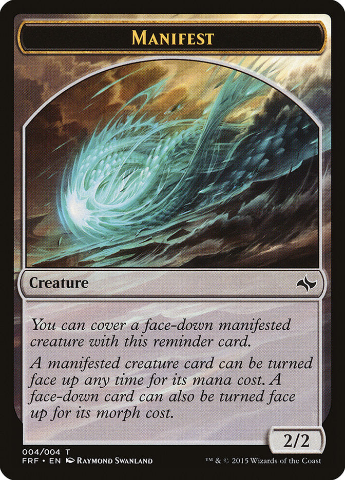Manifest [Fate Reforged Tokens] - The Mythic Store | 24h Order Processing