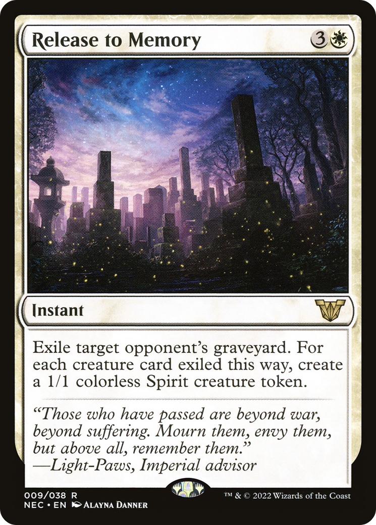 Release to Memory [Kamigawa: Neon Dynasty Commander] - The Mythic Store | 24h Order Processing