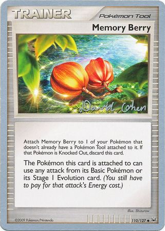 Memory Berry (110/127) (Stallgon - David Cohen) [World Championships 2009] - The Mythic Store | 24h Order Processing