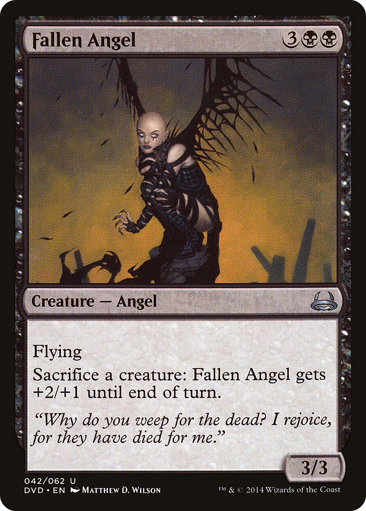 Fallen Angel (Divine vs. Demonic) [Duel Decks Anthology] - The Mythic Store | 24h Order Processing