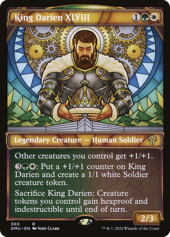 King Darien XLVIII (Showcase) [Dominaria United] - The Mythic Store | 24h Order Processing