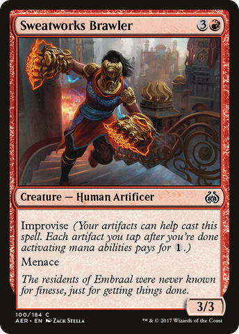Sweatworks Brawler [Aether Revolt] - The Mythic Store | 24h Order Processing