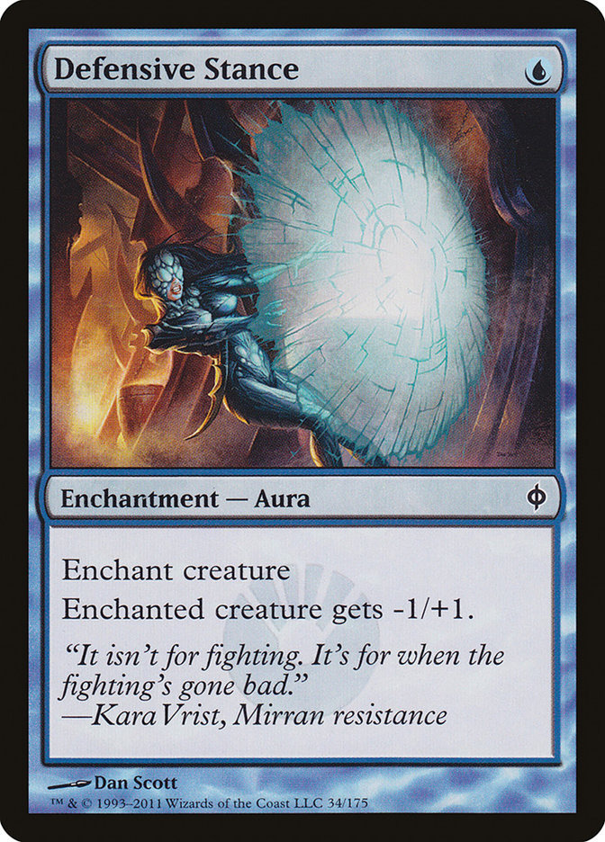 Defensive Stance [New Phyrexia] - The Mythic Store | 24h Order Processing