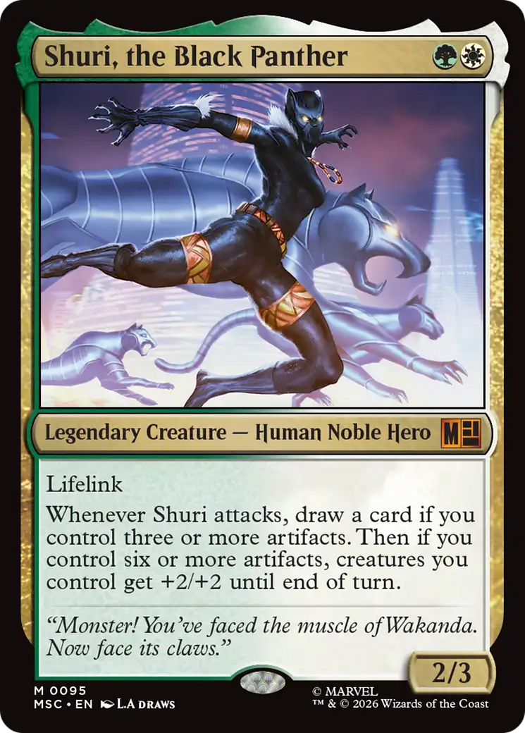 Shuri, the Black Panther [Marvel Super Heroes Commander] - The Mythic Store | 24h Order Processing