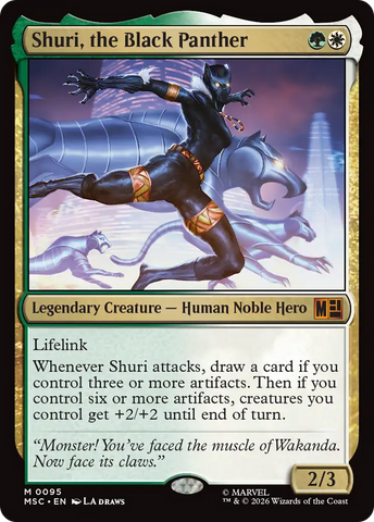 Shuri, the Black Panther [Marvel Super Heroes Commander] - The Mythic Store | 24h Order Processing
