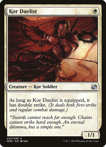 Kor Duelist [Modern Masters 2015] - The Mythic Store | 24h Order Processing