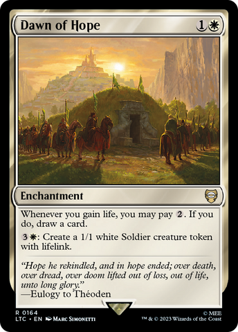 Dawn of Hope [The Lord of the Rings: Tales of Middle-Earth Commander] - The Mythic Store | 24h Order Processing
