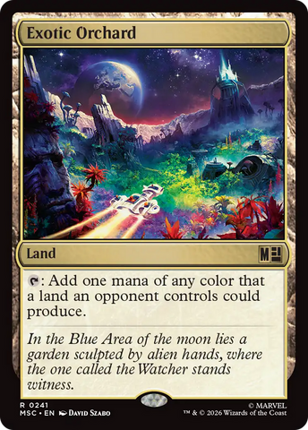 Exotic Orchard [Marvel Super Heroes Commander] - The Mythic Store | 24h Order Processing