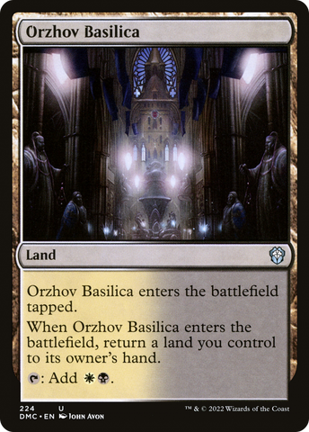 Orzhov Basilica [Dominaria United Commander] - The Mythic Store | 24h Order Processing