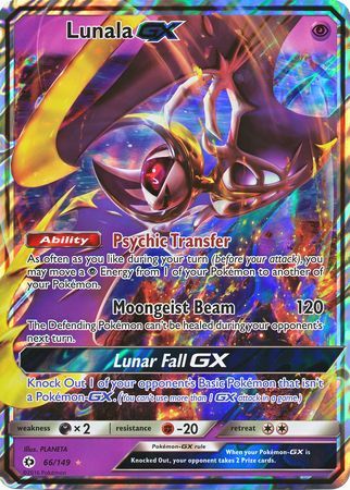 Lunala GX (66/149) (Jumbo Card) [Sun & Moon: Base Set] - The Mythic Store | 24h Order Processing