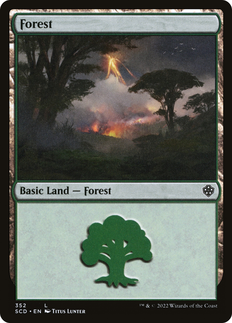 Forest (352) [Starter Commander Decks] - The Mythic Store | 24h Order Processing