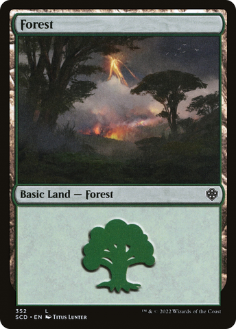 Forest (352) [Starter Commander Decks] - The Mythic Store | 24h Order Processing