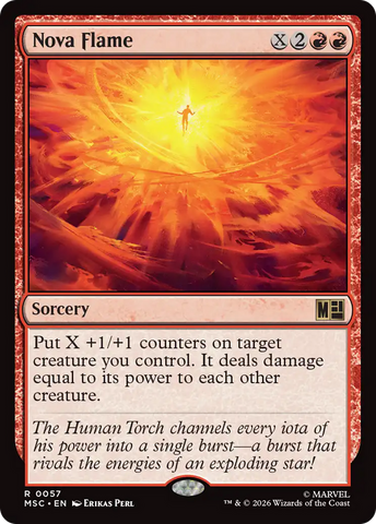 Nova Flame (Surge Foil) [Marvel Super Heroes Commander] - The Mythic Store | 24h Order Processing