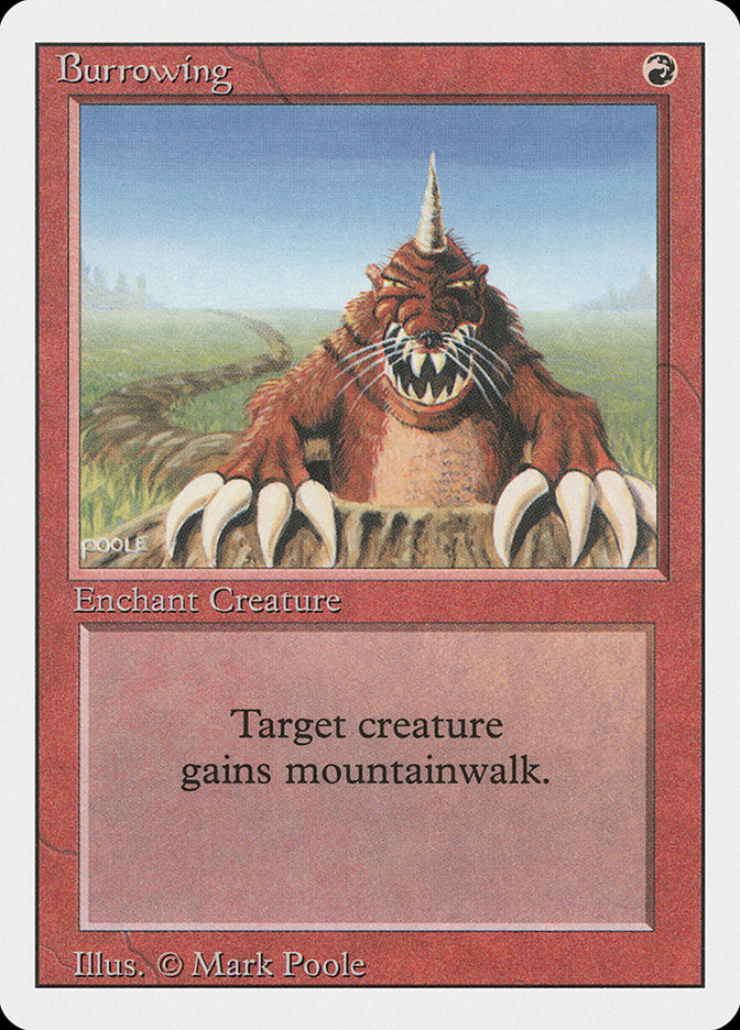 Burrowing [Revised Edition] - The Mythic Store | 24h Order Processing